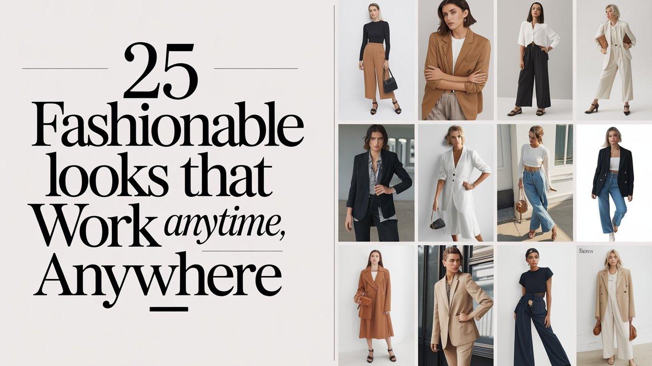 Read more about the article 25 Essential Fashionable Looks That Work Anytime, Anywhere