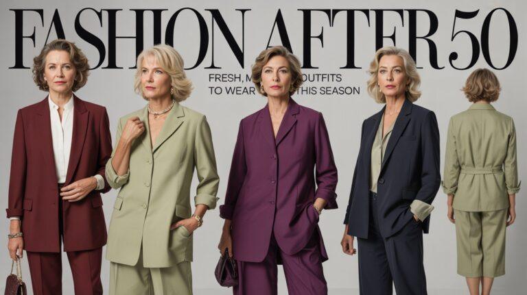 Fashion After 50: Fresh Modern Outfits to Wear This Season