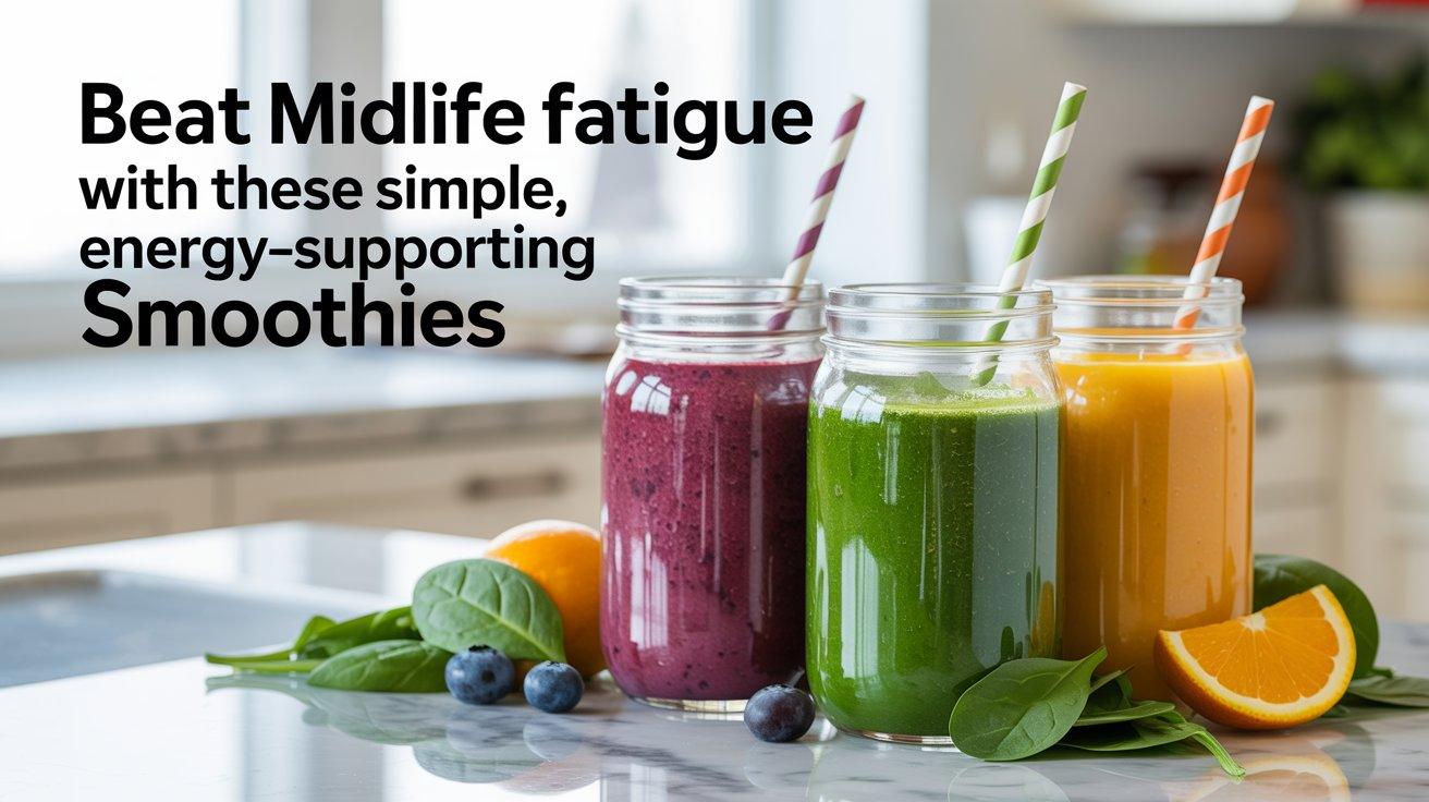 You are currently viewing Beat Midlife Fatigue with These Simple, Energy Supporting Smoothies