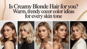 Read more about the article Is Creamy Blonde Hair Right for You? Warm, Trendy Color Ideas for Every Skin Tone