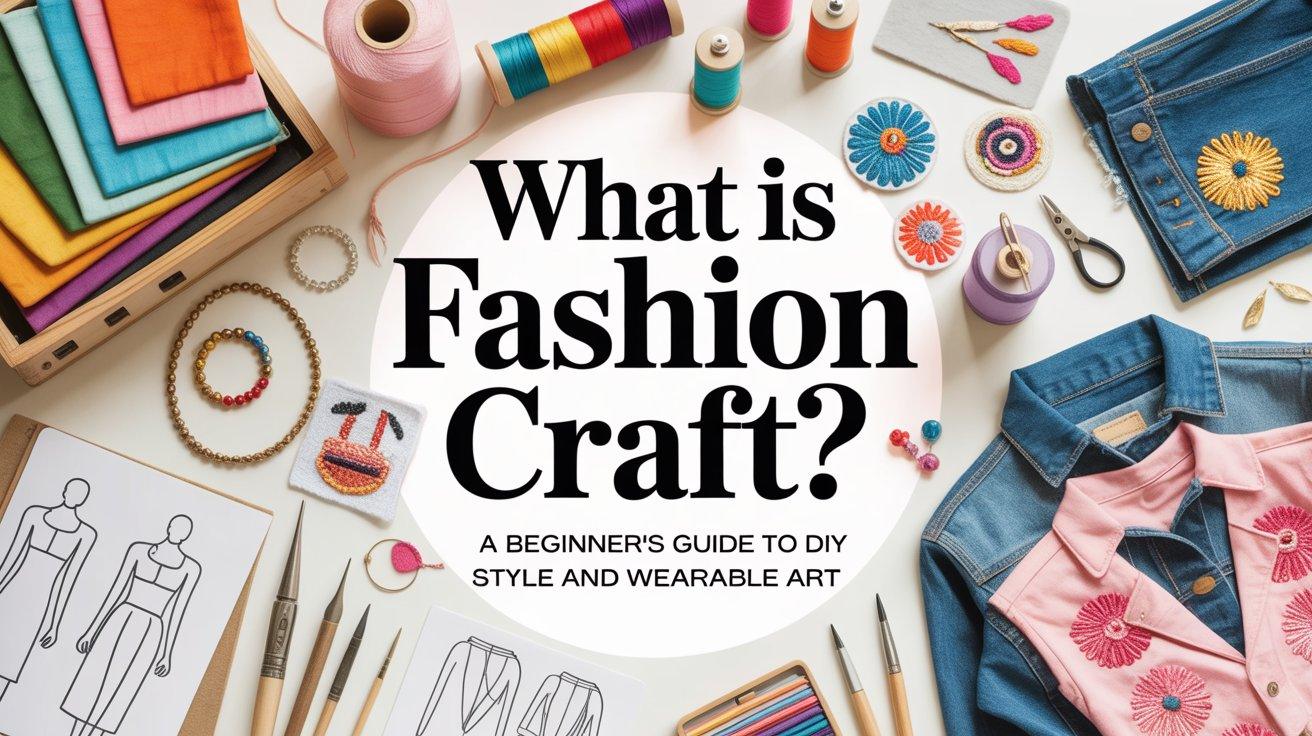 What is Fashion Craft? A Beginner’s Guide to DIY & Wearable Art